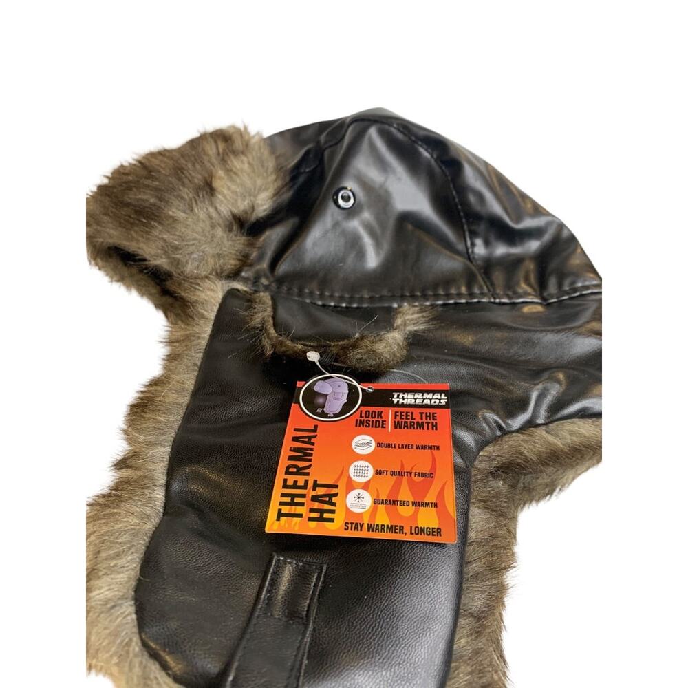 Thermal Hat Flapper Hat Winter Hat‎ New Adult Synthetic Fun Brown